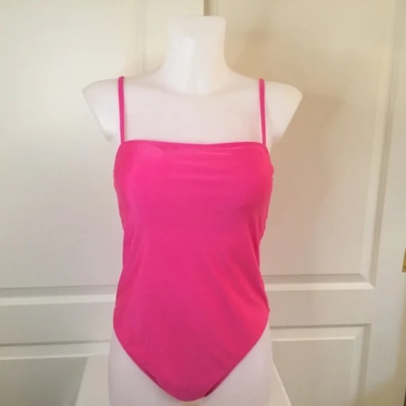 RELLECIGA Women's Bandeau One Piece Swimsuit - Picture 3 of 7